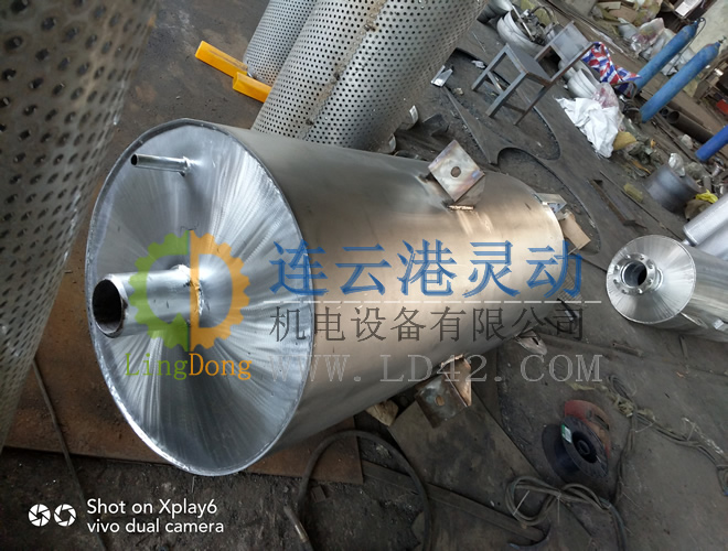 不锈钢蒸汽消声器生产制造厂家图片-5